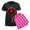 thumbnail image 5 of CafePress - HAL 9000 Eye Women's Dark Pajamas - Women's Short Sleeve Print T-Shirt and Pants Dark Cotton Pajama Set, 5 of 7