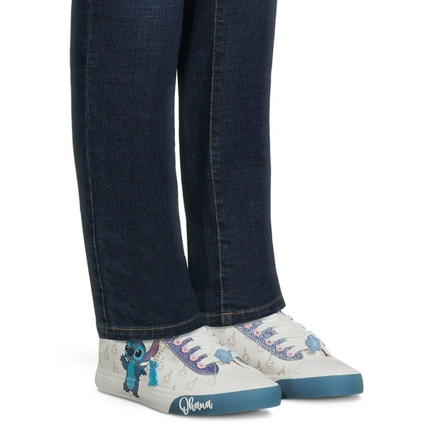 Disney Stitch Women's Low Top Lace Up Sneaker, Sizes 6-11