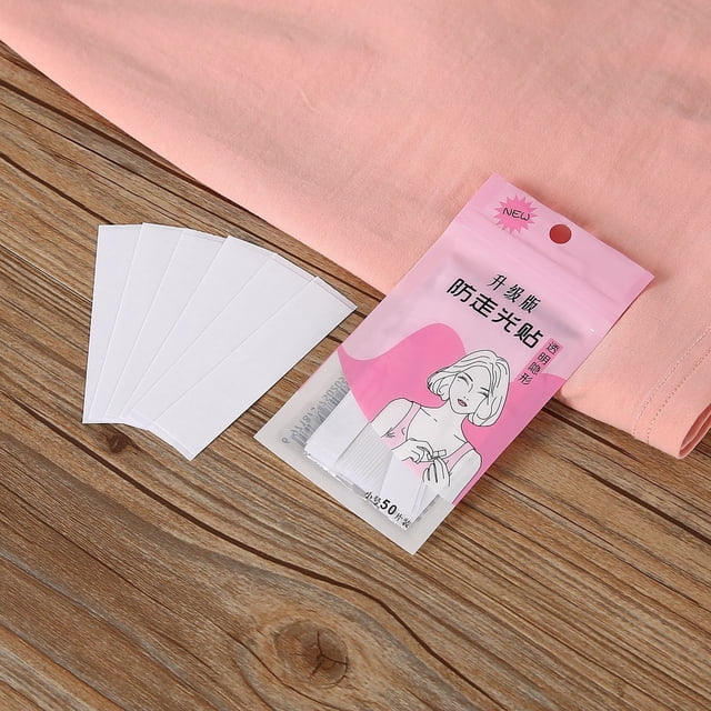 Cinta De Seguridad Para Mujer Cinta De Seguridad De Doble Cara Cinta De Seguridad Para Ropa De Mujer Cinta De Doble Cara Para Ropa Women Safe Tape Autoadhesiva Transparente Doble ANGGREK 10 piezas 1,8x8,5 cm/0,71x3,35 pulgadas