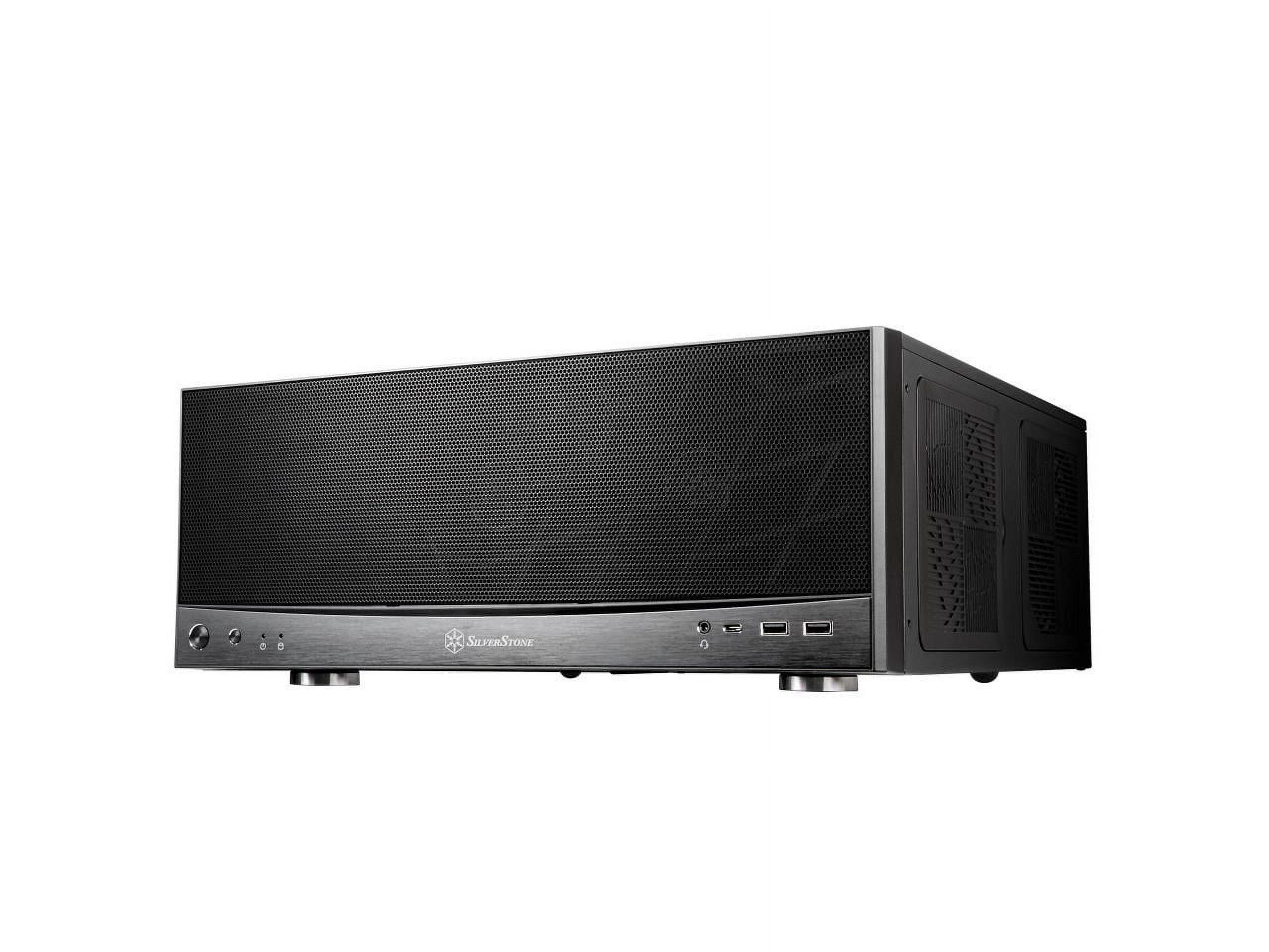 Silverstone GD11 Ideal compact HTPC case with 240mm radiator support