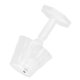 thumbnail image 4 of Crystal Table Lamp Bedside Bed Night Light Plastic Pretty Effects for Bedroom Home Pure White, 4 of 5