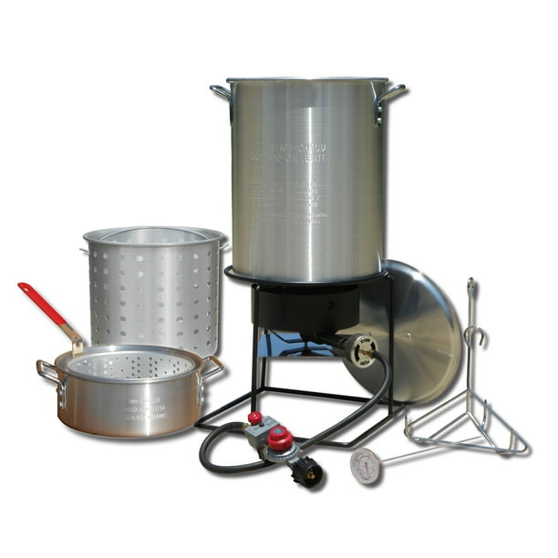King Kooker #1265BF3B - Boiling/Frying Combination Kit (29Qt & 10Qt ...