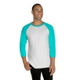 thumbnail image 1 of Jerzees Adult 5.2 oz., Premium Blend Ring-Spun Raglan Baseball T-Shirt - 560RR, 1 of 1