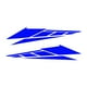thumbnail image 3 of 1 par de pegatinas genéricas para decoración de carrocería de motocicleta, resistentes al agua, multiusos, elegantes, accesorios para coche, Azul, 3 of 8
