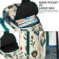 thumbnail image 4 of Crossbody Sling Bag Marble Modern Geometric Flowers Abstract Travel Sling Bag Shoulder Backpack Travel Chest Pack for Men Women, 4 of 6