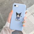 thumbnail image 3 of Funda bonita de Anime para iPhone 7 8 Plus SE 2020, funda de silicona suave a prueba de golpes para iphone 7Plus 8 +, funda Kuromi Rabbit, 3 of 5