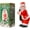 #B, variant on 3PCS Electric Santa Claus Musical Toy,Dancing Santa with Shaking Belly and Feet,Santa Claus Doll Ornaments Shaking Head Foot Singing Dancing Toy,Battery Operated,Xmas Gift(#C)
