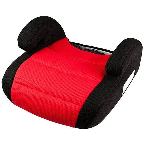 red booster seat