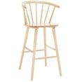 thumbnail image 6 of SAFAVIEH Blanchard Contemporary Bar Stool, Natural, Set of 2 (21.7 in. W x 20.5 in. D x 41.5 in. H), 6 of 13