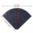 thumbnail image 4 of Yescom 108lbs Base en Résine en Forme d'Éventail de 19 Pouces Support Noir pour Parasol Déporté de Patio Extérieur (Lot de 4), YES0362, 4 of 8