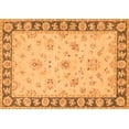 thumbnail image 1 of Ahgly Company Indoor Rectangle Oriental Orange Traditional Area Rugs, 8' x 12', 1 of 1