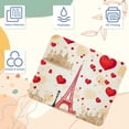 thumbnail image 3 of Valentine's Day Square Non-Slip Rubber Bottom Printed Desk Mat Mouse Mat Gaming Mousepad Desk Pad - 8.3x9.8 Inch, Suitable for Office and Gaming, 3 of 6