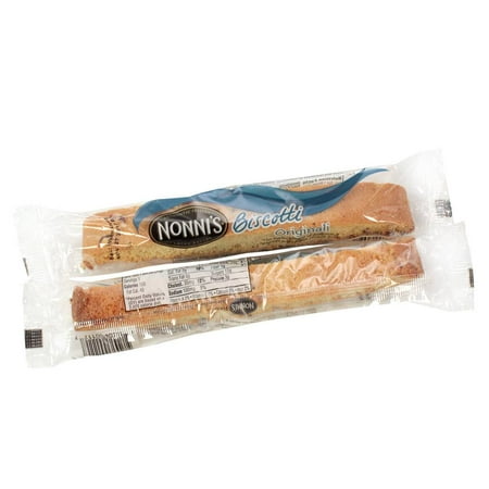 Nonnis Biscotti - Nonnis New York Style Originali Biscotti Individual Wrapped 1 Each (PACK OF 48)
