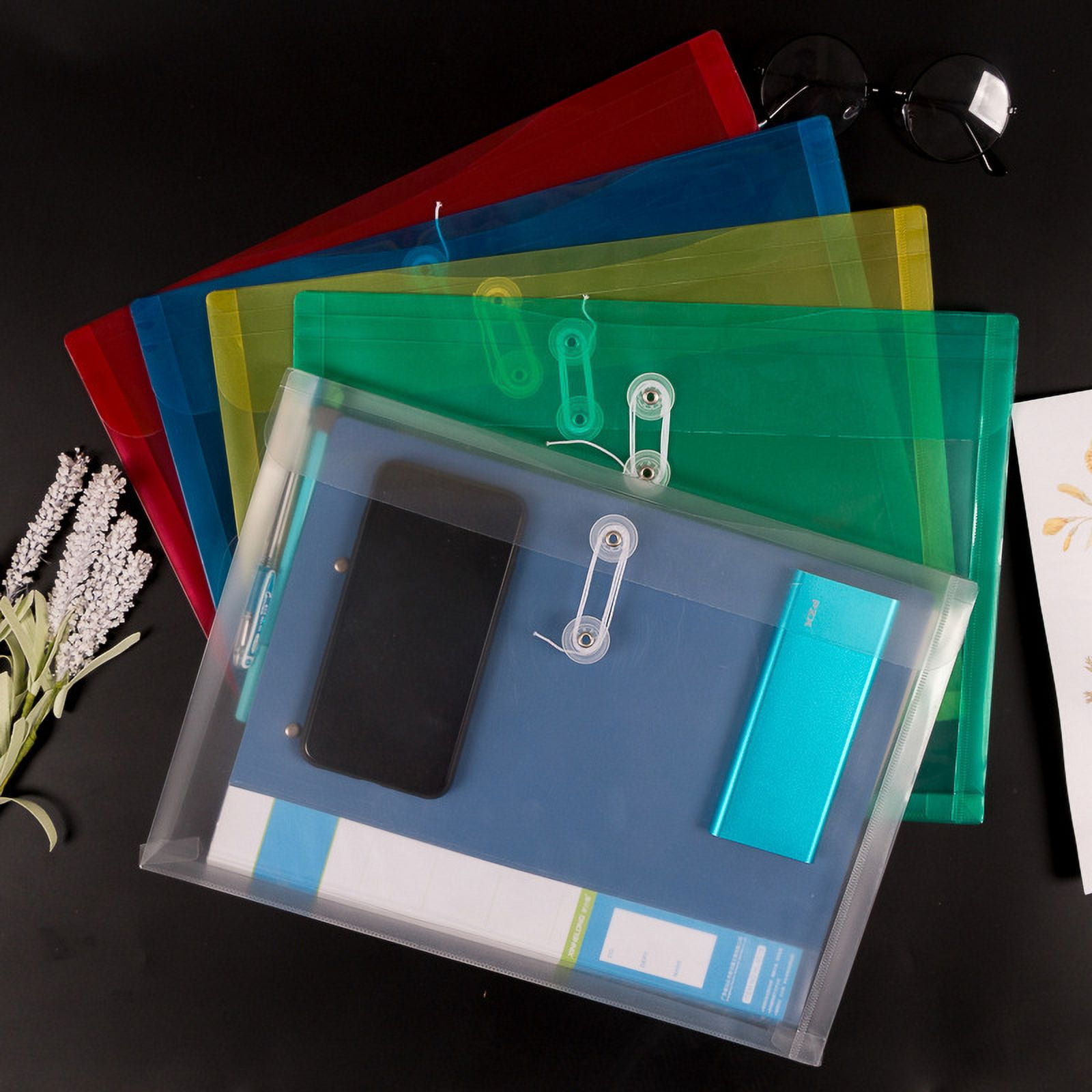 Plastic Expanding Hanging File Folders For Filing Cabinet - View #5