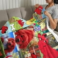 thumbnail image 3 of Clifford the Big Red Dog Flannel Blanket Fun and Cozy Throw Blanket Perfect for Bedroom Playroom or Travel Ideal Gift for Boys and Girls 60"x80", 3 of 7