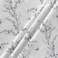 thumbnail image 5 of Purple Botanical Round Tablecloth 60 Inch - Waterproof Fabric Table Cloth Protector, Butterfly Spring Floral Summer Botanical Tablecloths Washable Table Cover for Kitchen Banquet Coffee Table Party, 5 of 6