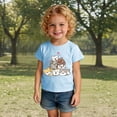 thumbnail image 1 of Chemise Garçon Col Rond Chemise Garçon Manches Courtes Chemise Habillée Enfants T-Shirts Garçon Taille 4T Vêtements, 1 of 3