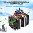 thumbnail image 2 of Enfriador de tanque de peces de refrigeración de semiconductores de alta potencia de 180 W Refrigera CACAGOO Radiador de CPU, 2 of 7
