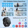 thumbnail image 4 of Reloj Smartwatch 2.01'' Reloj Inteligente Bluetooth Llamada, 4 of 8
