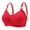 Red, variant on Bras for Women Full Coverage Women's Retro Chic Full Figure Underwire Bra Beige 48