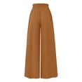 thumbnail image 6 of jiaxiM Womens Pants High Waisted Cotton Palazzo Pants for Women Drawstring Trendy Work Trousers for Women Women Lounge Pants with Pockets Vacation Outfits, 6 of 6
