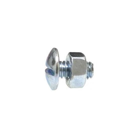 Auveco # 1313 1/4"-20 X 1/2" Slotted Truss Head Zinc M/S. Qty 100.