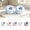Blue, variant on Microfiber Wrist Wash Bands Absorbent Spa Wristbands for Face Washing and Skincare Routine 3x2 Inch White