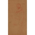 thumbnail image 3 of Luc-Olivier Merson 15x24 Black Modern Framed Museum Art Print Titled - Girl's Study, 3 of 5