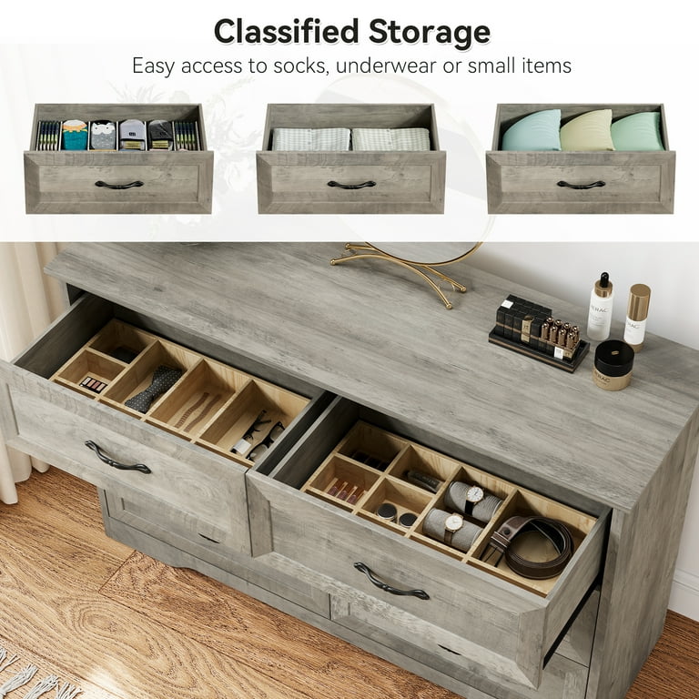 Wide Dresser With Drawers Extra Wide 6-Drawer Dresser With Doors - 118 Inch Modern Storage Cabinet For Bedroom, Kids Room, Nursery Dresser For Bedroom Wide Dresser With Drawers Extra Wide 6-Drawer Dresser With Doors - 118 Inch Modern Storage Cabinet For Bedroom, Kids Room, Nursery Dresser For Bedroom