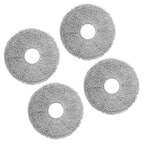 4pcs Wipes Microfibre Mop Pads Accessories For Roomba Plus 405 For Combo Robot/505 For X40 Ultra Complete Robot Vacuum Cleaner
