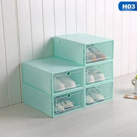 AkoaDa Push Drawer Type Shoes Box Shoe Organizer Drawer Best Box Favor (Best Shoe Shopping Websites)