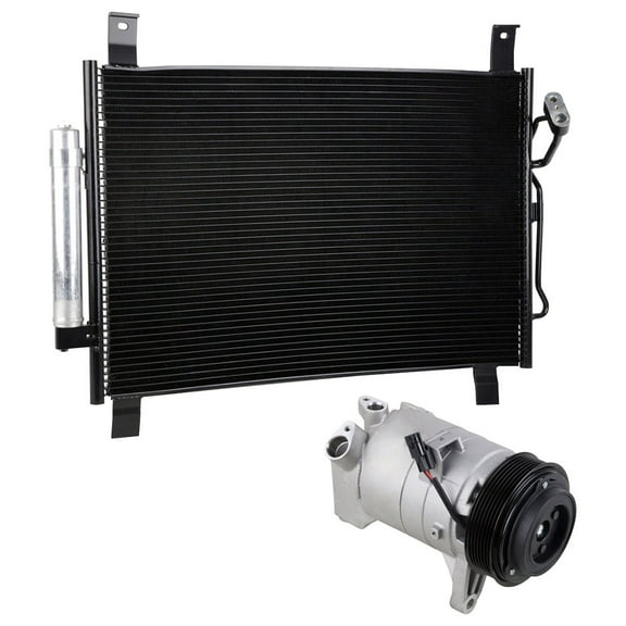 For 2013 Infiniti JX35 AC Compressor w/ A/C Condenser & Drier - BuyAutoParts