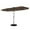 Tan, variant on Costway 13FT Double-sided Patio Umbrella with Solar Lights Crank Handle Umbrella Base Grey