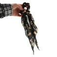 thumbnail image 5 of Unique Bargains 1 Pc Fashion Butterfly Pattern Hair Scrunchies Hair Ties Black, 5 of 5