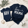 thumbnail image 4 of Boy Mama Shirt, Mama's Boy Matching Set, Mother Son Matching Shirts, Boy Mom Outfit, Mommy and Me Apparel, Birthday Gift for Mommy, 4 of 7