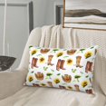 thumbnail image 6 of Haiem Pillowcase for Hair and Skin Queen - Rustic Western Charm Printed Soft Pillowcase with Envelope Closure-20"x30", 6 of 8