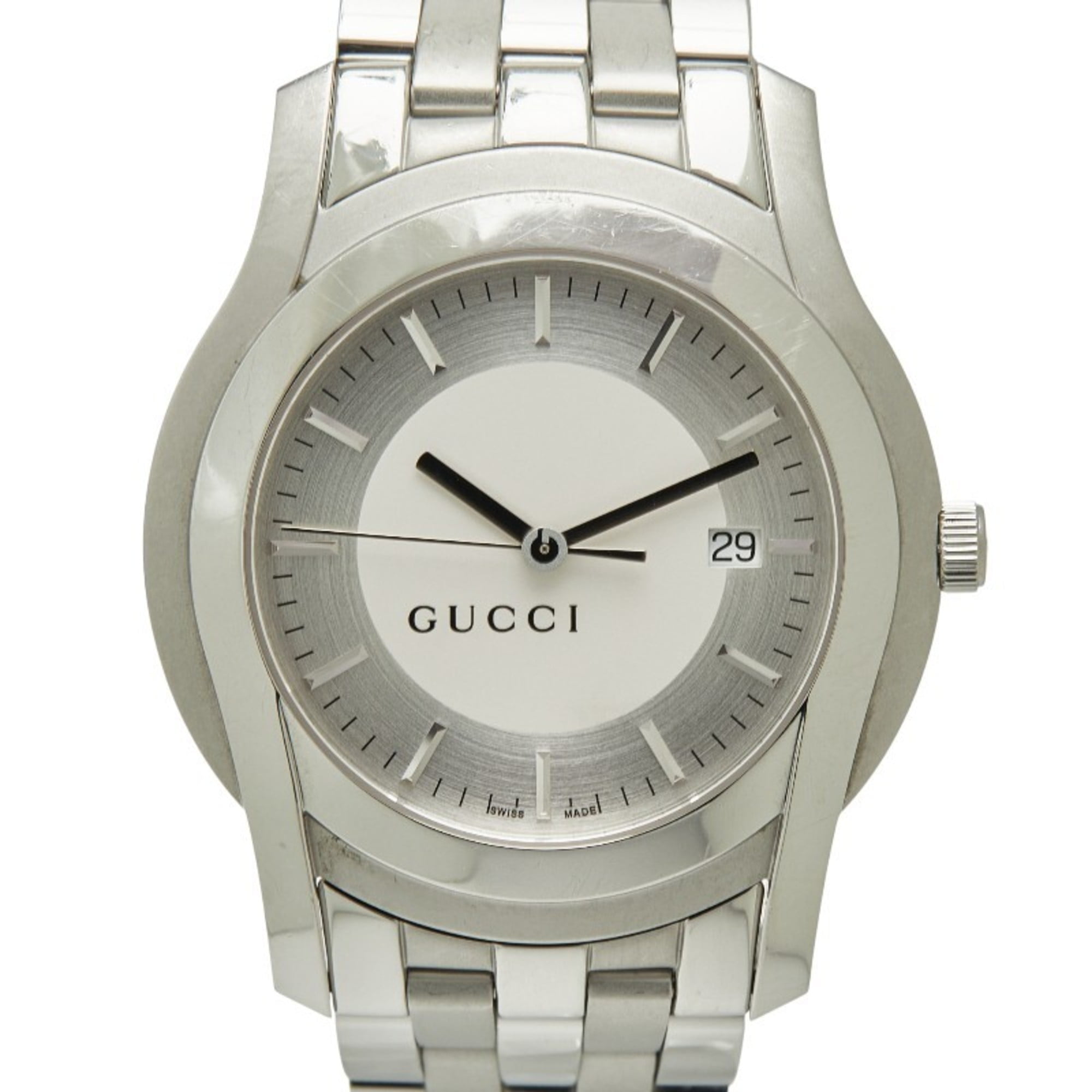 Gucci G-Chrono Quartz Chronograph Black Dial, PVD Coated Steel