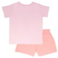 thumbnail image 5 of Disney Princess Ariel and Moana Girls Boxy Graphic T-Shirt and Short Set - Life is a Fairytale - Lightweight Summer Outfit for Kids (Sizes 2T-6X), 5 of 6