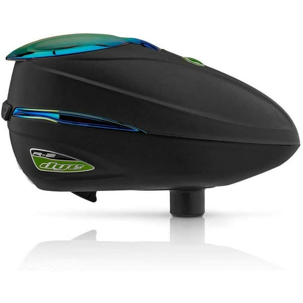 Dye R2 Electronic Paintball Loader Rotor Hopper Black Chameleon