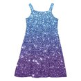thumbnail image 5 of FAHXNVB Cami Midi Dresses for Girls Casual Crewneck Spaghetti Straps A Line Tiered Flowy Sundress Summer Fashion Cozy Graphic Print Beach Vacation Dresses 2-12 Years, 5 of 7