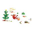 thumbnail image 4 of Pegatinas removibles e impermeables de Papá Noel para árbol de Navidad, ideales para fiestas, habitaciones y supermercados. 4, 4 of 8