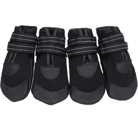 Waterproof Dog Shoes for Hot Pavement Soft Paw Protector Nonslip Soles for Hiking and Running Outdoor Dog Rain Booties