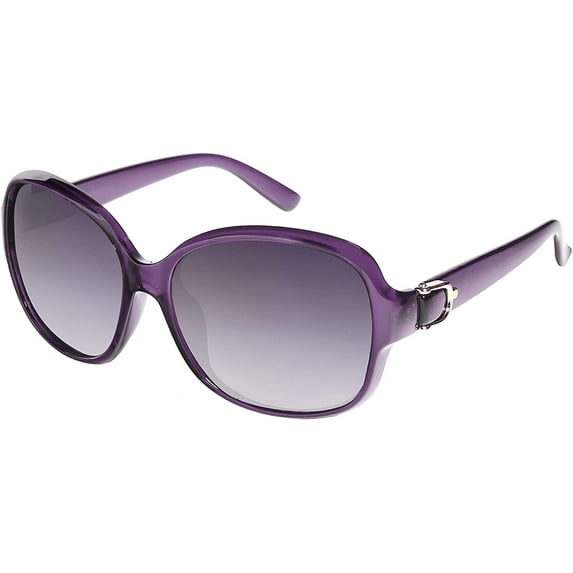 Classic Oversized Polarized Sunglasses for Women Composite TR90 Frame UV 400 Protection Fashion Retro Eyewear