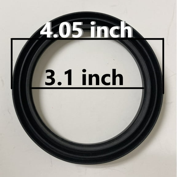 Toilet Flush Valve Rubber Gasket for One Piece Toilets, 3.5 inch Center Hole.