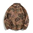 thumbnail image 4 of Blusa y camisa de manga larga con cuello vuelto para hombre, estilo informal, a cuadros, con bolsillos y botones, de licra, 4 of 9