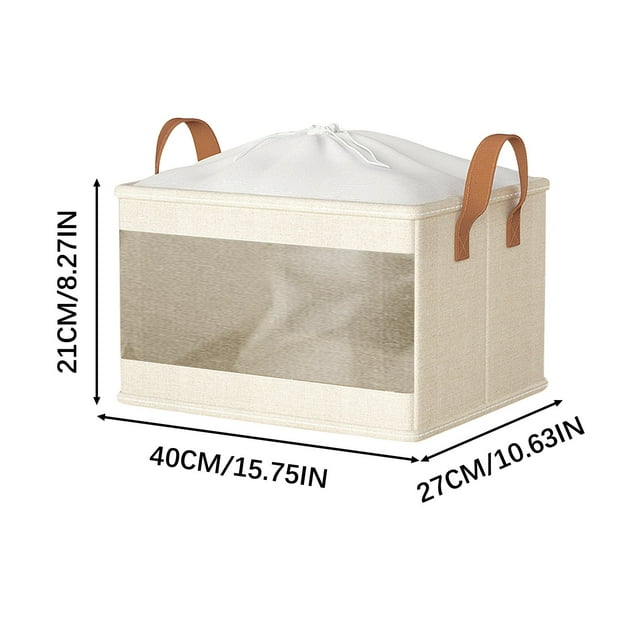 Birdeem Large Capacity Clothing Storage Box, Balcony, Quilt, Wardrobe, Household Sorting Box, Dormitory Bundle Mouth, Portable Storage Basket