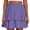 Purple, variant on Sentmoon Skirt High Waist Skorts for Women Casual Solid Color Regular Fit Mini Skirts for Women for Summer and Hot Weather S-2XL