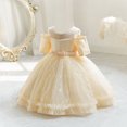 thumbnail image 6 of IROINNID Toddler Girl Birthday Party Dress Tutu Sleeveless Mesh Toddler Girl Dress 4T, 6 of 6