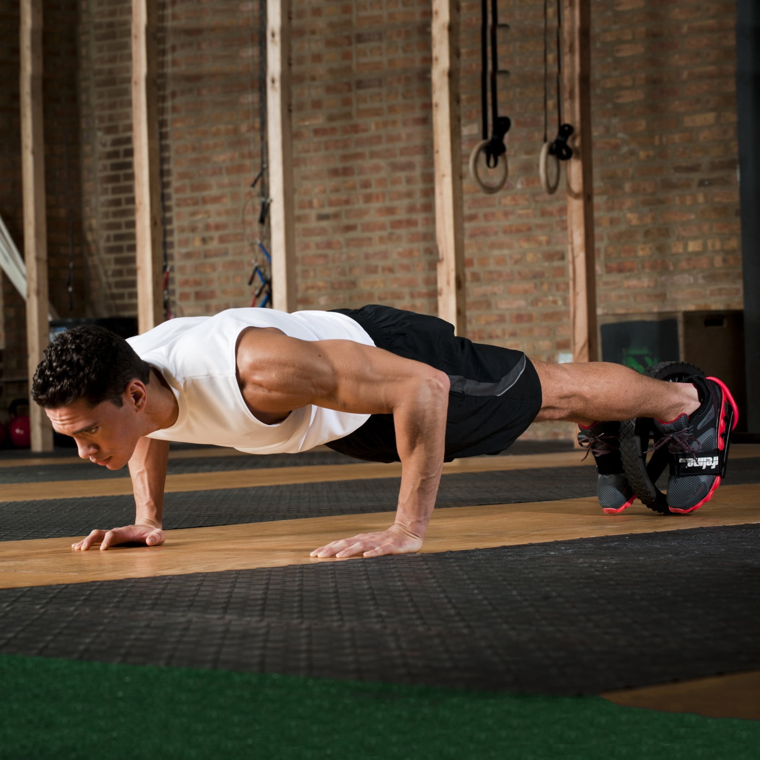 Lifeline Fitness Power Wheel for Ultimate Core Training Simultaneously Works up to 20 Muscles in Your Entire Body