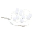 thumbnail image 2 of Kit de luces de espejo LED Stick on USB Dimmable Makeup Light Strip con 10 bombillas, 2 of 8